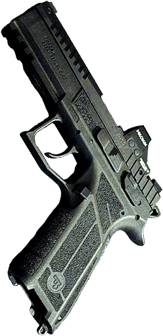 A pistol